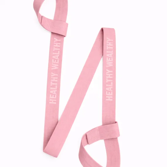 Ремінь-стяжка для перенесення килимка - pink